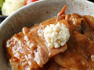 山わさびがけカルビ丼